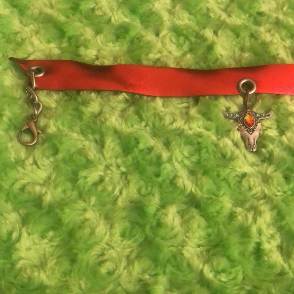 Swarovski Cow skull choker - Picture 7 of 8